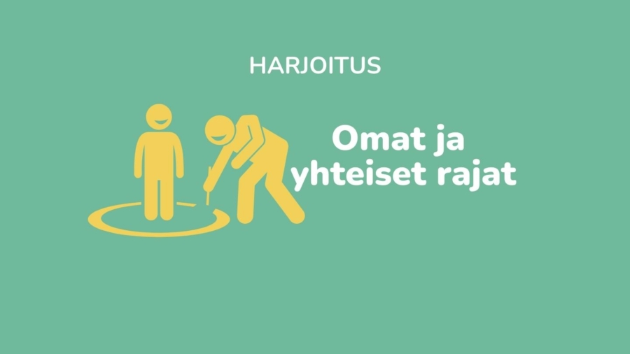 Omat ja yhteiset rajat harjoitus