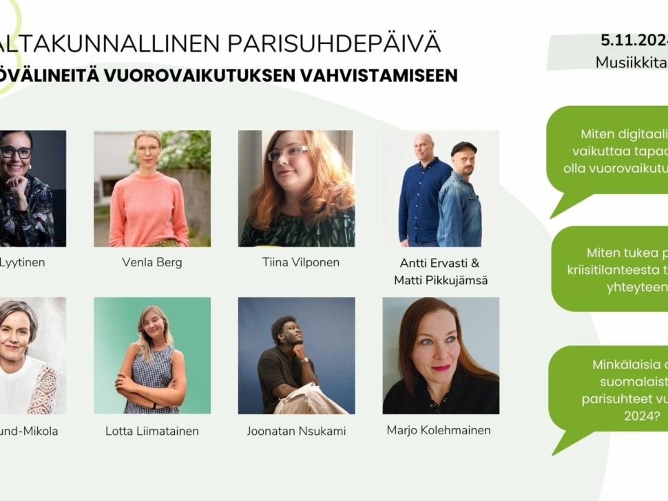 Valtakunnallinen Parisuhdepäivä 2024