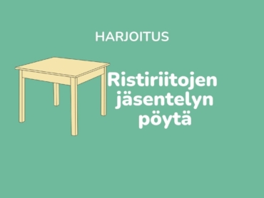 Risitriitojen jäsentelyn pöytä