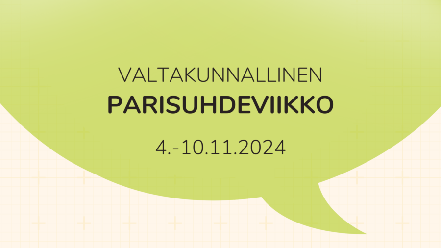 Valtakunnallinen parisuhdeviikko 4.10.11.