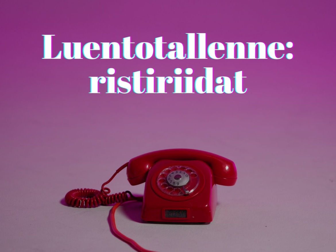 Luentotallenne: ristiriidat