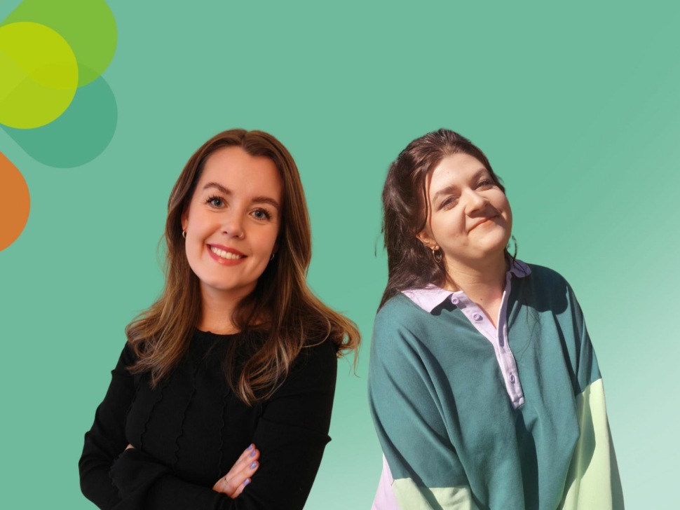 Lotta Pihlava ja Julia Autio